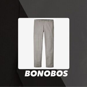 EUC Bonobos Weekday Warrior Monday Grey Yarn Dye Tailored Dress Pants